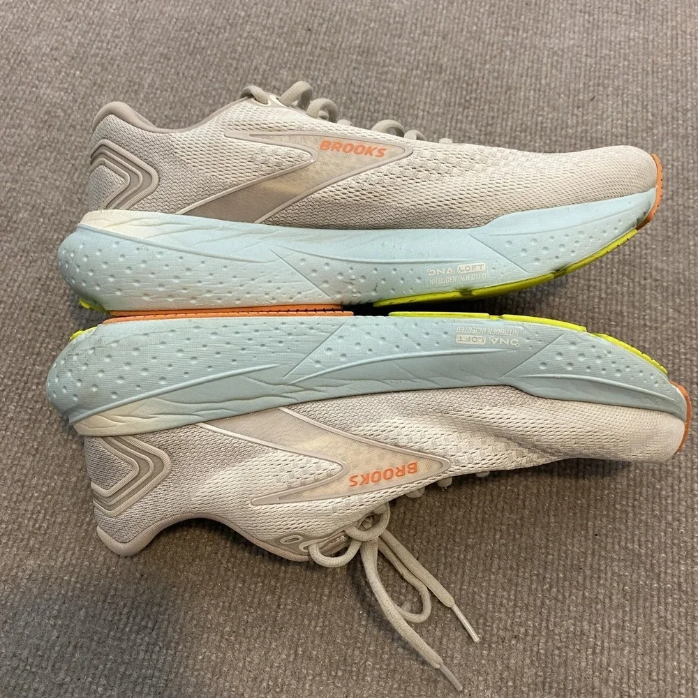 Brooks Glycerin 21‎ Running Shoes Womens Size 11 Gray Cushioned 1204081B195